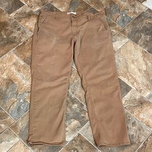 Signature by Levi Strauss Tan Athletic 38W X 32L Boot Cut Jeans